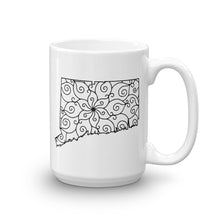 Load image into Gallery viewer, Connecticut CT Mandala Mug