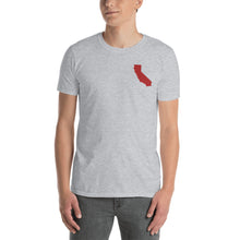 Load image into Gallery viewer, California Unisex T-Shirt - Red Embroidery