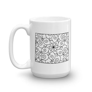 Wyoming WY Mandala Mug