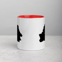 Load image into Gallery viewer, Belarus Map Mug with Color Inside - 11 oz