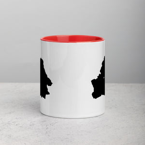 Belarus Map Mug with Color Inside - 11 oz