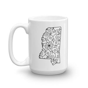 Mississipi MS Mandala Mug