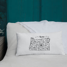 Load image into Gallery viewer, Oregon OR State Map Premium Pillow