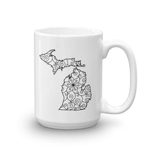 Load image into Gallery viewer, Michigan MI Mandala Mug