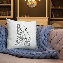 Load image into Gallery viewer, Idaho ID State Map Premium Pillow