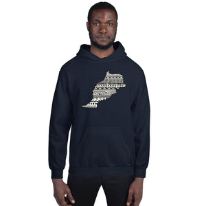 Morocco Map Unisex Hoodie Home Country Pride Gift