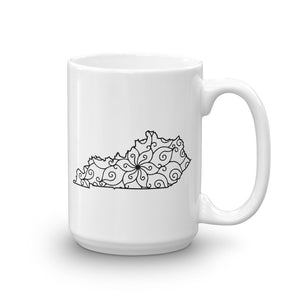 Kentucky KY Mandala Mug