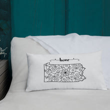 Load image into Gallery viewer, Pennsylvania PA State Map Premium Pillow