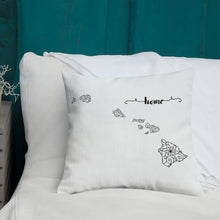 Load image into Gallery viewer, Hawaii HI State Map Premium Pillow