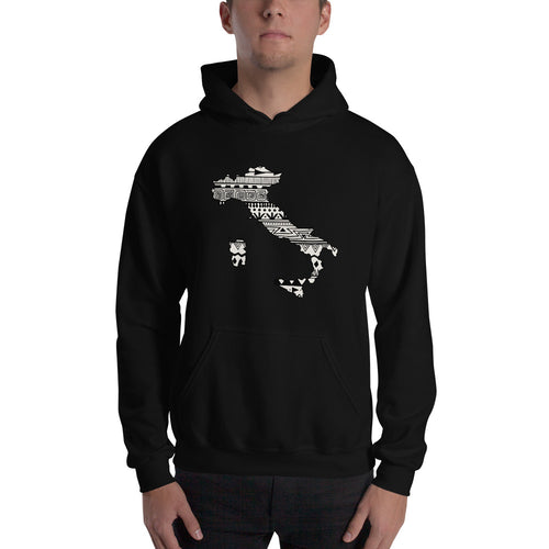 Italy Map Unisex Hoodie Home Country Pride Gift