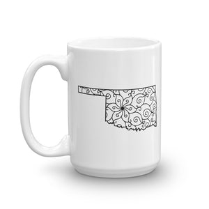 Oklahoma OK Mandala Mug