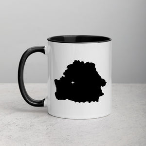 Belarus Map Mug with Color Inside - 11 oz