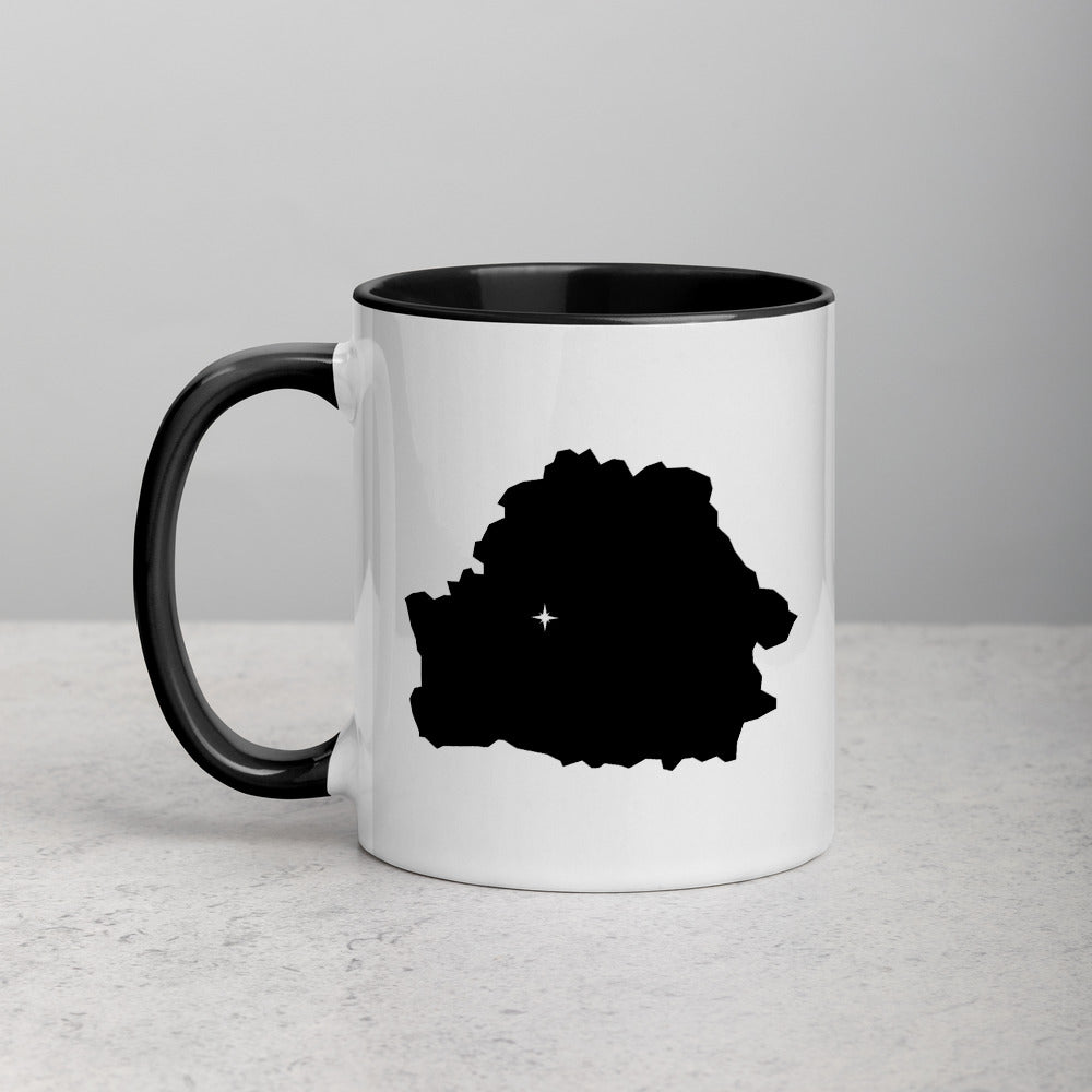 Belarus Map Mug with Color Inside - 11 oz