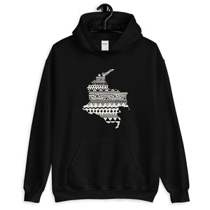 Colombia Map Unisex Hoodie Home Country Pride Gift