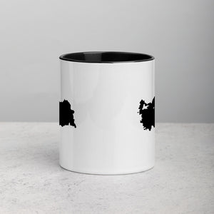 Turkey Map Coffee Mug with Color Inside - 11 oz