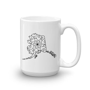 Alaska AK Mandala Mug
