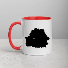 Load image into Gallery viewer, Belarus Map Mug with Color Inside - 11 oz