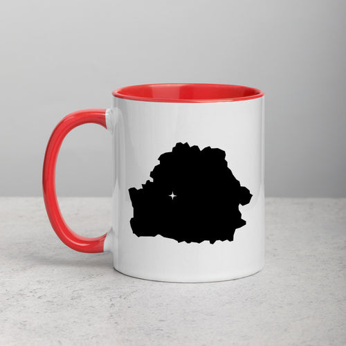 Belarus Map Mug with Color Inside - 11 oz