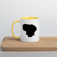 Load image into Gallery viewer, Lithuania Map Mug with Color Inside - 11 oz