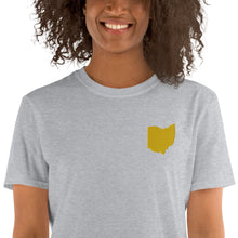 Load image into Gallery viewer, Ohio Unisex T-Shirt - Gold Embroidery