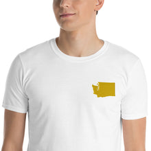 Load image into Gallery viewer, Washington Unisex T-Shirt - Gold Embroidery